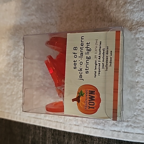 BATTERY OPERATED JACK-O-LANTERN STRING LIGHT - Picture 3 of 5